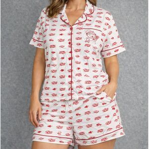 Disney Store Pixar Toy Story Alien Pizza Planet Sleep Pajama Set Size XL